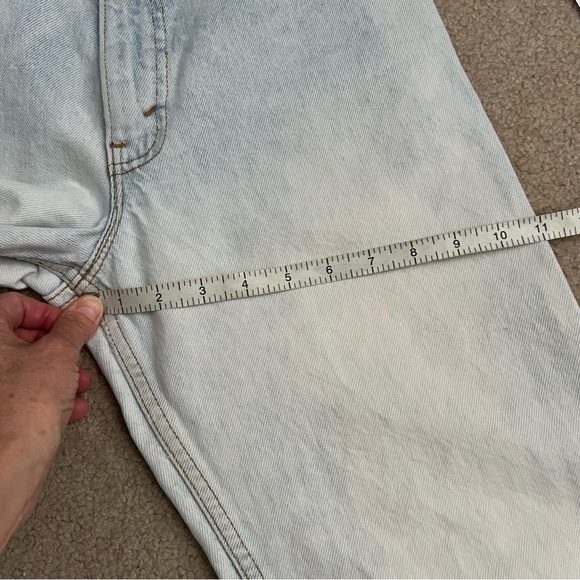 Vintage 1989 Levi’s 550 Silver Tab Relaxed Fit Jeans Light Wash 0708 / USA - Picture 15 of 16